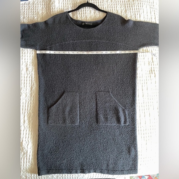 Peruvian Connection Top Tunic Black Pima Cotton Balie Boucle Women’s Sz: M-L - Picture 10 of 14